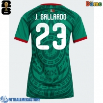 Fotballdrakt Dame Mexico Jesus Gallardo #23 Hjemmedrakt VM 2026 Kortermet